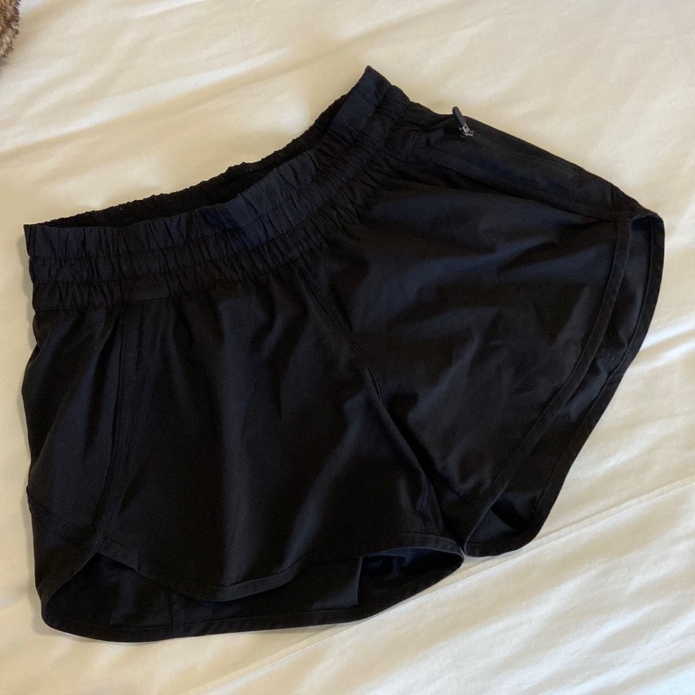 Lululemon Black Tracker Shorts
